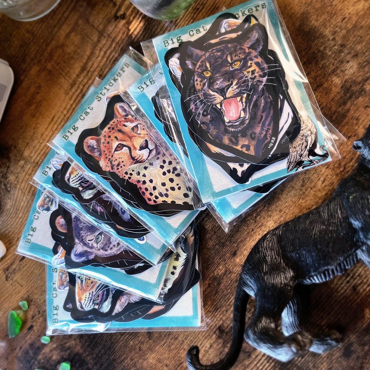 Big Cat Sticker Pack