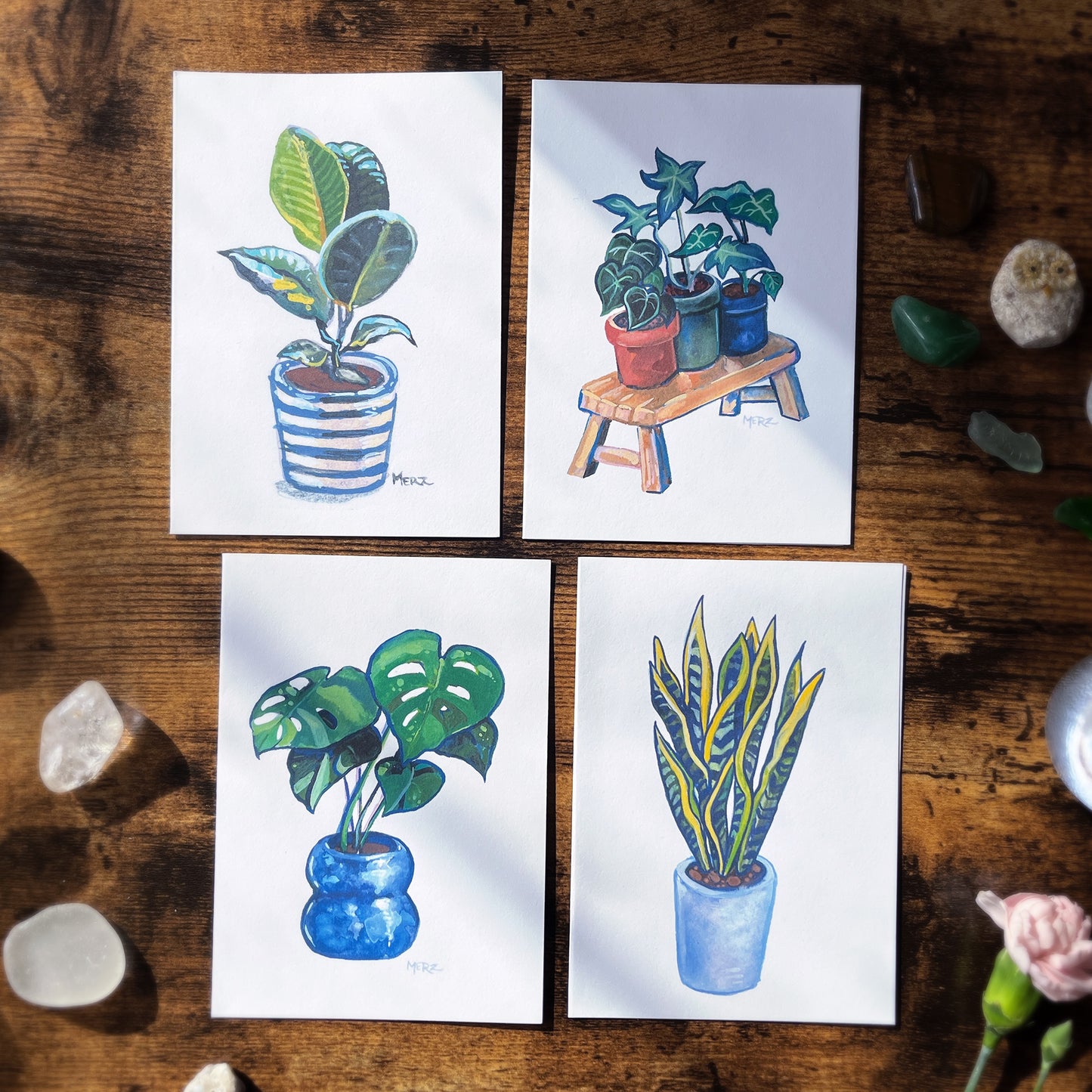 Potted Plant Notecards