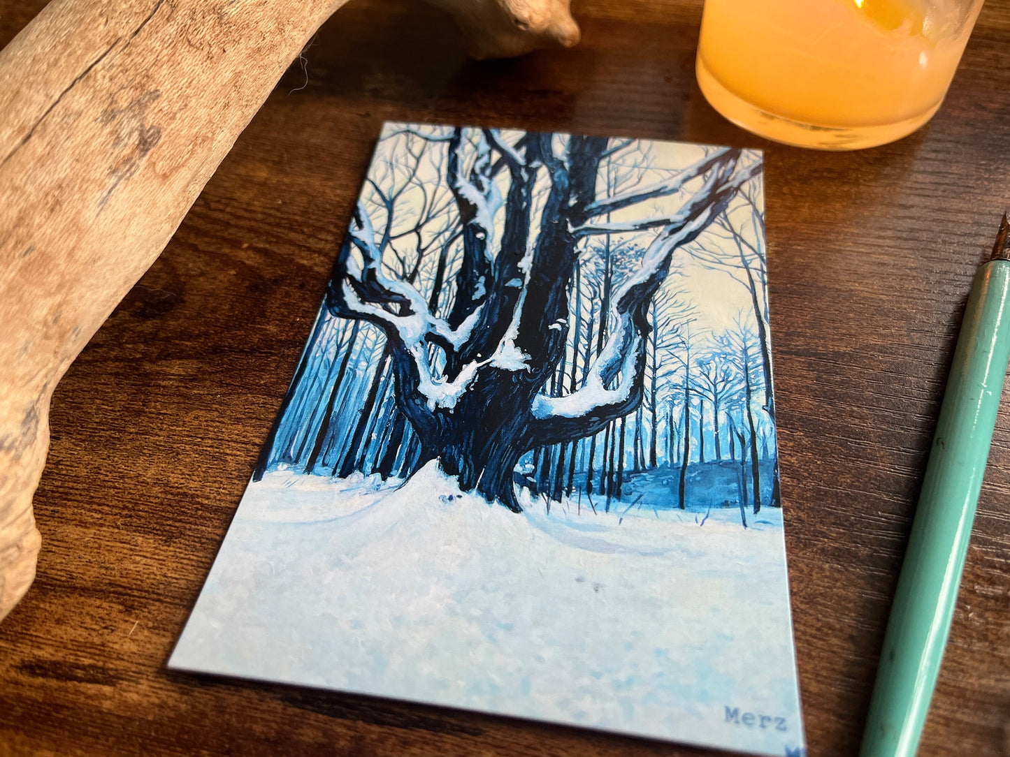 Winter Maple Postcard